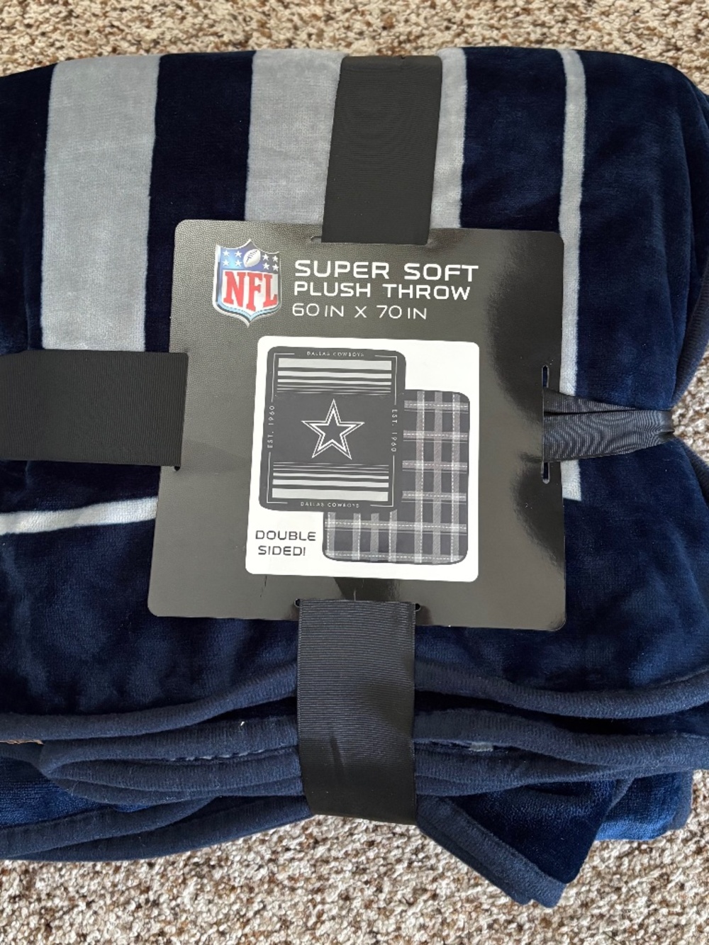 Dallas Cowboys Plush Throw